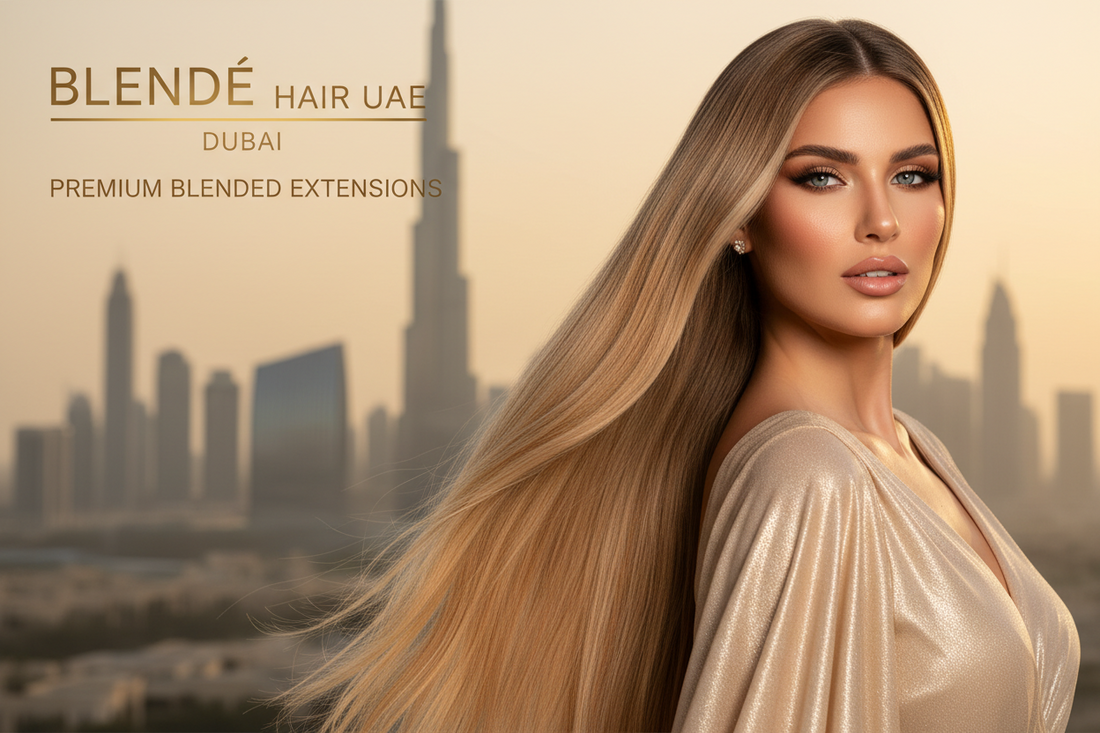 Luxury Hair Extensions in Dubai: Why Blendè Is the Go-To for Seamless, Natural Hair - Blendé Hair UAE