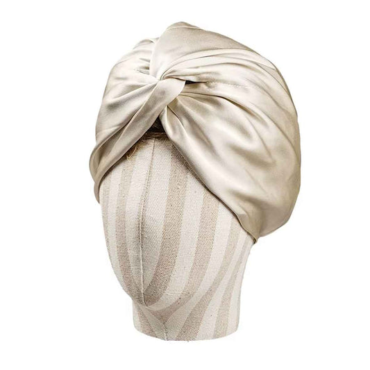 100% Mulberry Silk Hair Turban - Blendé Hair UAE